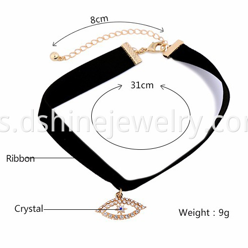 Eye Pendant Choker